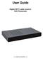 User Guide Digital HDTV cable receiver With Panaccess