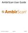 AmbirScan User Guide Ambir Technology, Inc. Page 1 of 8 UG-AS-5.0