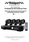 Digital Video Recorder with 4 Security Cameras ADVANCED PRODUCT GUIDE