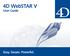 4D WebSTAR V User Guide for Mac OS. Copyright (C) D SA / 4D, Inc. All rights reserved.