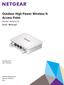 Outdoor High Power Wireless N Access Point