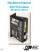 Hardware Manual. BD5/10 Brushless DC Motor Drive