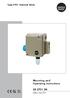 Type 3701 Solenoid Valve. Mounting and Operating Instructions EB 3701 EN