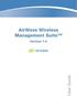 AirWave Wireless Management Suite