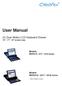 User Manual. 2U Dual Slides LCD Keyboard Drawer 15, 17, 19 screen size. Models RKP215 / 217 / 219 Series. Models RKP2415 / 2417 / 2419 Series