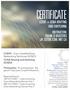 CERTIFICATE CCENT + CCNA ROUTING AND SWITCHING INSTRUCTOR: FRANK D WOUTERS JR. CETSR, CSM, MIT, CA