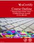 Course Outline. Pearson Cisco: CCNA - Cisco Certified Network Associate (CCNA )