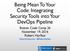 Being Mean To Your Code: Integrating Security Tools into Your DevOps Pipeline