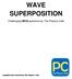 WAVE SUPERPOSITION. Challenging MCQ questions by The Physics Cafe. Compiled and selected by The Physics Cafe