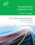 Financial Data Collection Tool User s Guide