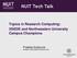 NUIT Tech Talk Topics in Research Computing: XSEDE and Northwestern University Campus Champions