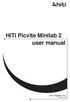 HiTi Picvite Minilab 2 user manual