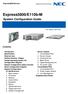 Express5800/E110b-M. System Configuration Guide. Contents: Express5800 Servers