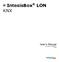 IntesisBox LON KNX. User s Manual Issue date: 25/05/2011 r2 eng
