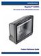 MagellanTM 3200VSi. On-Counter Vertical Presentation Scanner. Product Reference Guide
