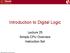 Introduction to Digital Logic