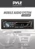 MOBILE AUDIO SYSTEM PLCDBT95MRB USER MANUAL. PLL Synthesizer Stereo Radio CD/MP3/WMA Player Automatic Memory Storing Fixed Panel