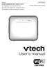 User s manual VNT832. Go to businessphones.vtech.com to register your product for enhanced warranty support and the latest VTech product news.