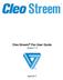 Cleo Streem Fax User Guide. Version 7.3