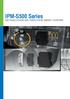IPM-S500 Series MID SINGLE PHASE AND THREE-PHASE ENERGY COUNTERS