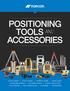 POSITIONING TOOLS AND ACCESSORIES