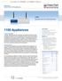 1100 Appliances. Big security for small branches. Datasheet: Check Point 1100 Appliances FEATURES BENEFITS GATEWAY SOFTWARE BLADES