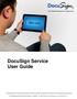 DocuSign Service User Guide. Information Guide