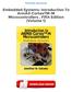 Embedded Systems: Introduction To ArmÂ CortexTM-M Microcontrollers, Fifth Edition (Volume 1) Ebooks Free