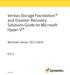Veritas Storage Foundation and Disaster Recovery Solutions Guide for Microsoft Hyper-V