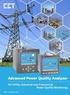 Advanced Power Quality Analyzer. For Utility, Industrial and Commercial Power Quality Monitoring.