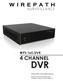 WPS-165-DVR 4 CHANNEL DVR INSTALLATION AND USERS MANUAL. Review manual thoroughly before installation. Retain for future reference.