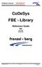 CoDeSys Library Extension for EASY242 Applications. FBE - Library. Reference Guide for use with EASY242