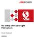 HD 1080p Ultra Low-Light PoC Camera. User Manual UD02874B-A