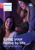 Club Blue. Bring your home to life. with smart lighting 1