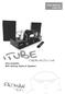USER MANUAL ENGLISH. ITube CARBON EDITION. Valve Amplifier With Docking Station & Speakers FATMAN. TLAudio