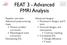 FEAT 3 - Advanced FMRI Analysis
