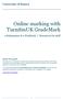 Online marking with TurnitinUK GradeMark