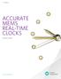 ACCURATE MEMS REAL-TIME CLOCKS