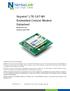Skywire LTE CAT-M1 Embedded Cellular Modem Datasheet