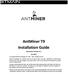 AntMiner T9 Installation Guide