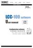LCC-100 software User manual