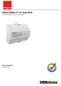 PRO1250D CT M-bus MID DIN rail three phase four wire energy meter. User manual Version 1.11