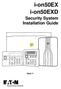 i-on50ex i-on50exd Security System Installation Guide Issue 4