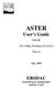 ASTER User s Guide. ERSDAC Earth Remote Sensing Data Analysis Center. 3D Ortho Product (L3A01) Part III. (Ver.1.1) July, 2004