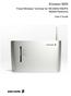 Ericsson W25. Fixed Wireless Terminal for WCDMA/HSDPA Mobile Networks. User's Guide