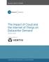 The Impact of Cloud and the Internet of Things on Datacenter Demand