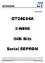 GT24C64A 2-WIRE. 64K Bits. Serial EEPROM