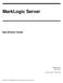 MarkLogic Server. Ops Director Guide. MarkLogic 9 May, Copyright 2018 MarkLogic Corporation. All rights reserved.