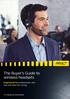The Buyer s Guide to wireless headsets. Engineered for professionals who talk and listen for a living