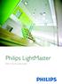 Philips LightMaster. KNX Commissioning Guide